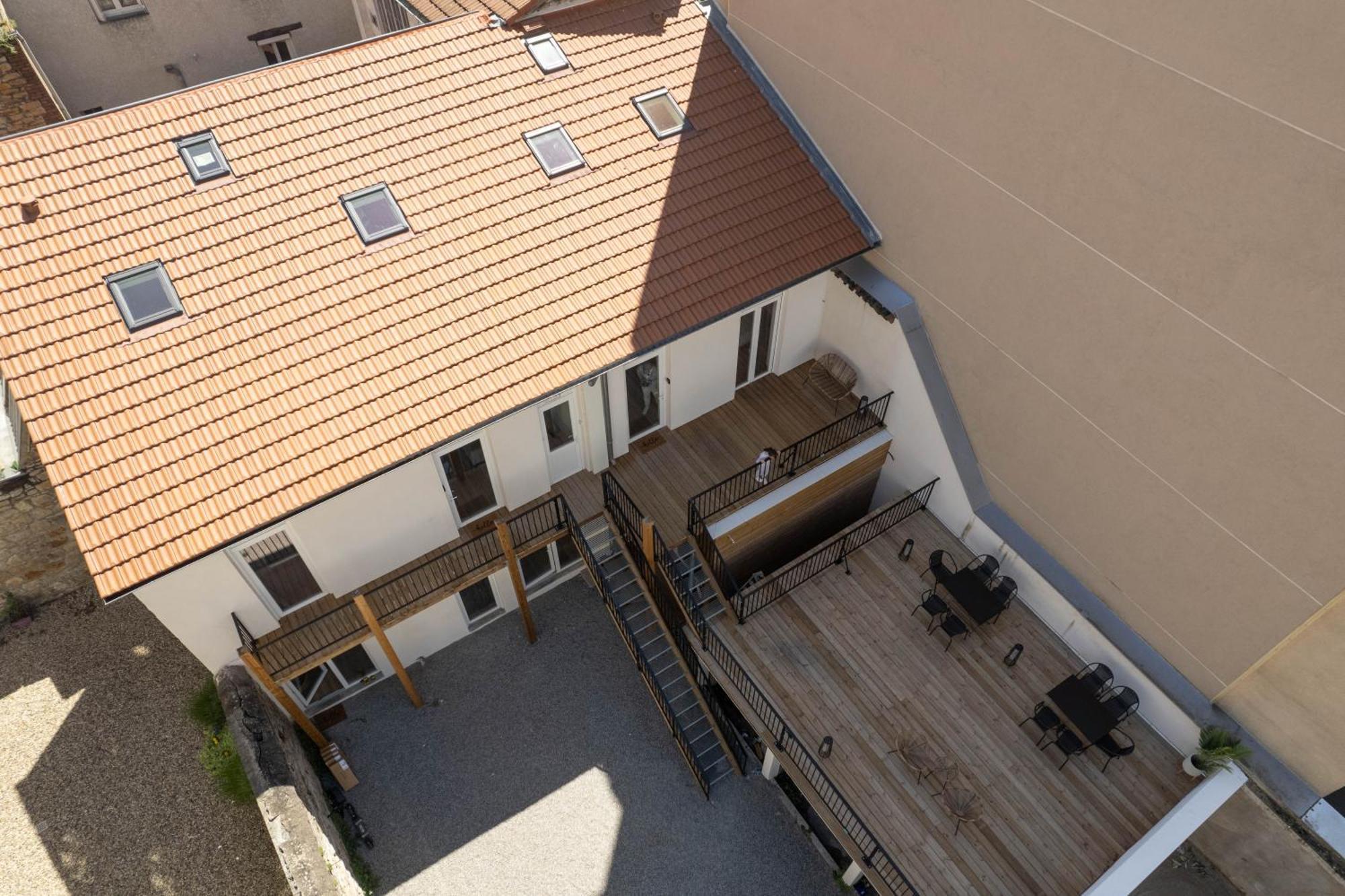 Bibemus Casa Maja - Baignoire Balneo - Parking - Terrasse Apartment แซงต์-เอเตียน ภายนอก รูปภาพ